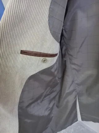 Americana Pana Beige Hombre Talla 54