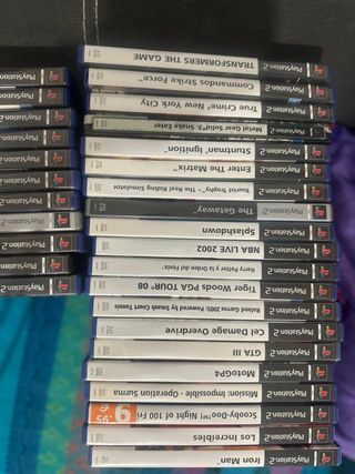 Lote 31 giochi PlayStation, PS2