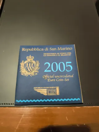 San Marino 2005 Euro Coin Set