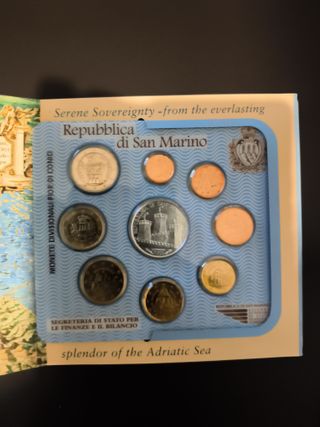 San Marino 2005 Euro Coin Set