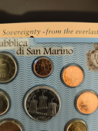 San Marino 2005 Euro Coin Set