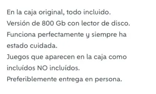 Consola Sony PlayStation 5 PS5 Blanca