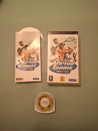 Virtua Tennis World Tour PSP UMD