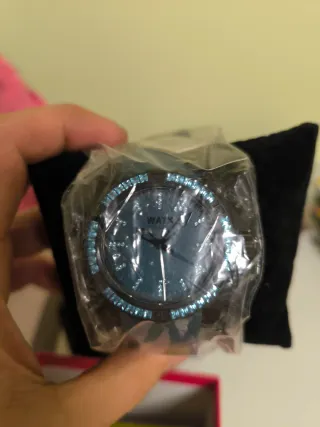Reloj Watx Unisex Nuevo Azul/Plata