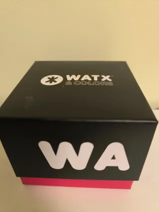 Reloj Watx Unisex Nuevo Azul/Plata