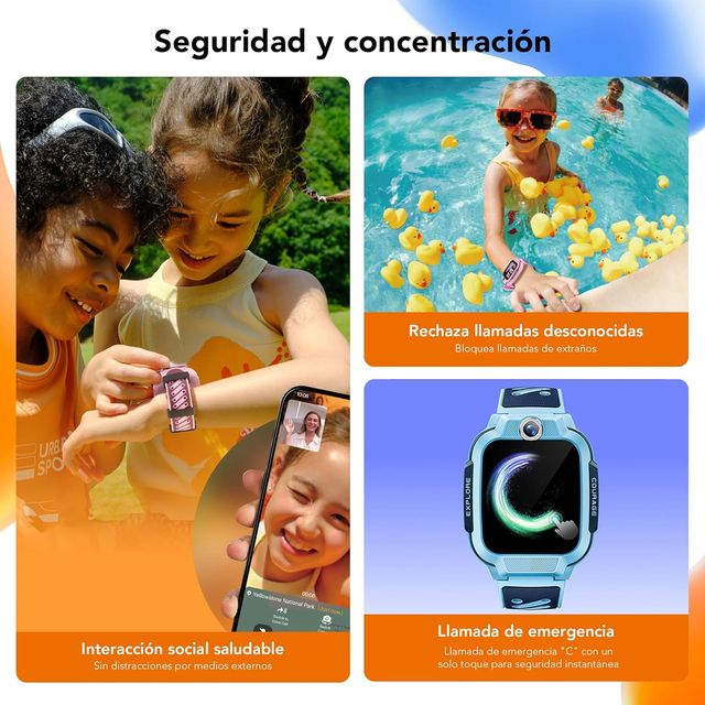 Orologio Smart imoo Z3 con GPS / ROSA