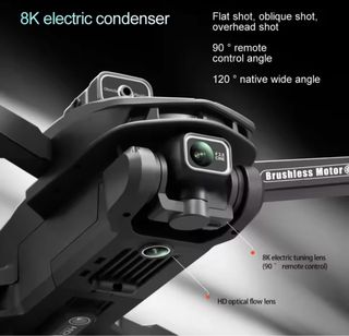 Drone V168 8K Profesional Negro ¡NUEVO!