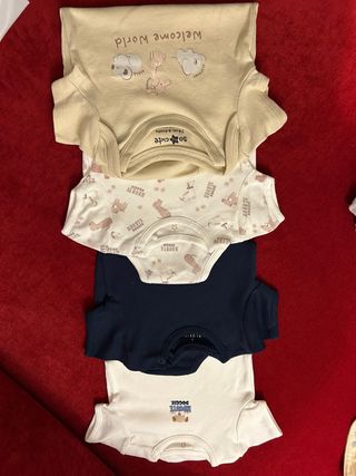 Lotto 10 Body Bimbi Neonati