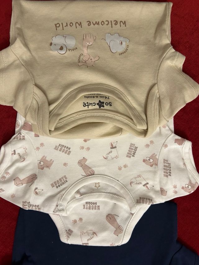 Lotto 10 Body Bimbi Neonati