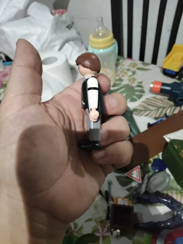 Playmobil 1990 Uomo con Occhiali e Gilet