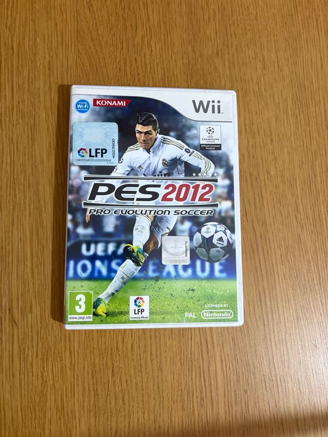Juego Wii PES 2012 Pro Evolution Soccer