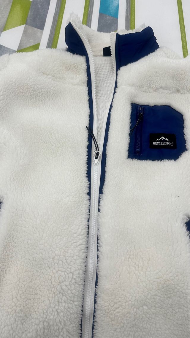 Cazadora polar unisex Blue Banana