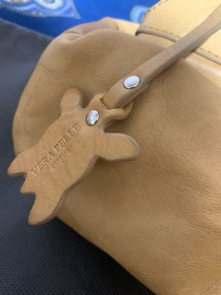 Borsa Carpisa in pelle color cuoio