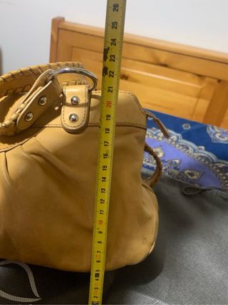 Borsa Carpisa in pelle color cuoio