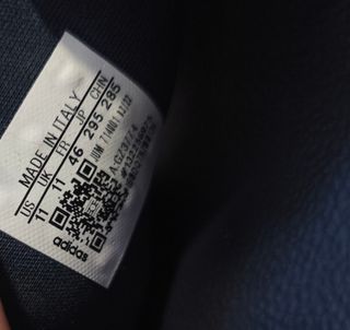 Chancla Adidas Izquierda Talla 46 Azul Marino