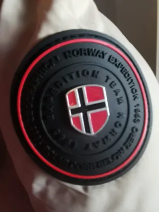 Plumas NORWAY Beige con Capucha y Pelo