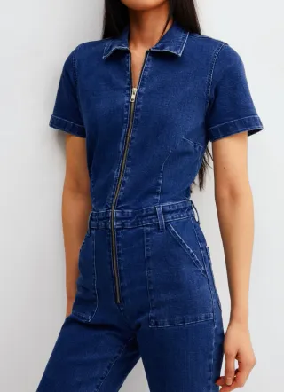 Mono vaquero Mango Talla S