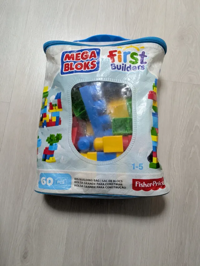 Mega Bloks First Builders Bolsa 60 Piezas