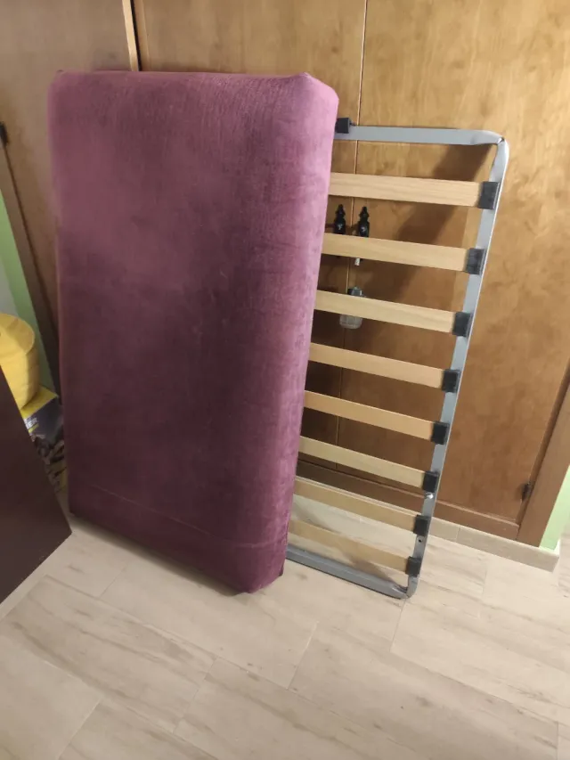 Somier 130x75 + Cojín Colchón