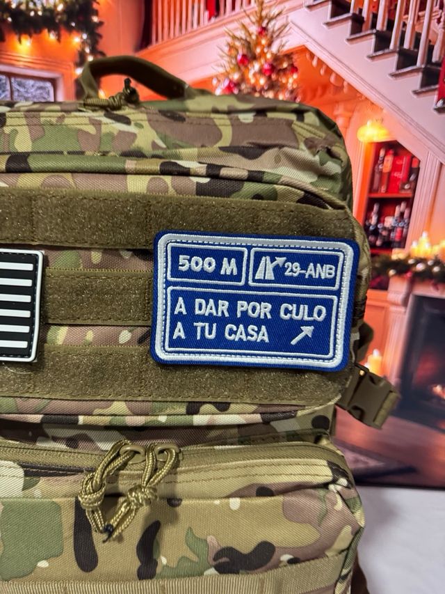 Mochila Táctica Militar 50L Beige/Verde nueva