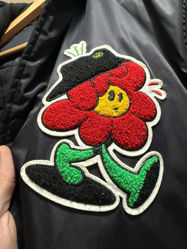 Giacchetta Nera e Rossa con Cappuccio