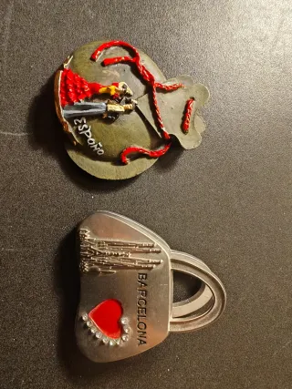 2 Calamite souvenir Spagna e Barcellona