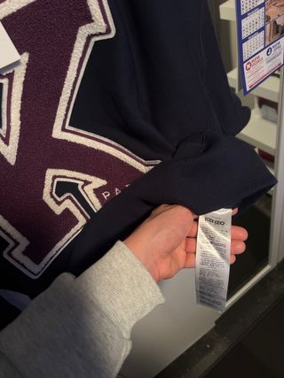 Sudadera Kenzo Azul y Morado
