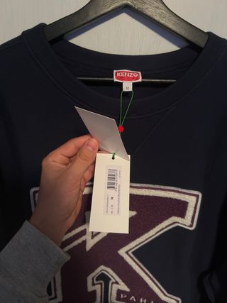 Sudadera Kenzo Azul y Morado
