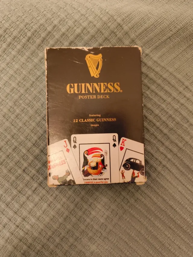 Baraja de cartas Guinness Poster Deck