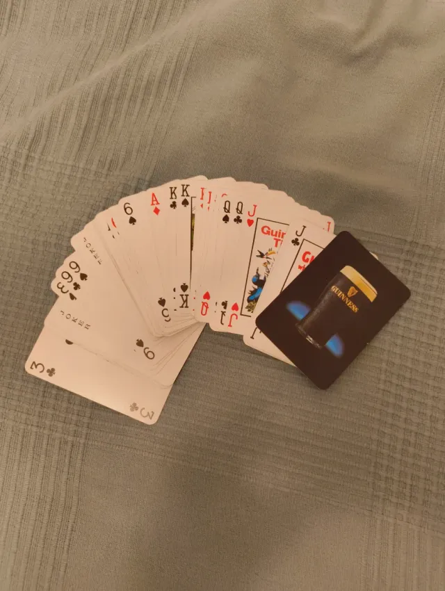 Baraja de cartas Guinness Poster Deck