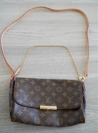 Bolso Marrón y Dorado Mujer