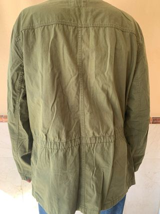 Abrigo Parka Gap Verde Militar Hombre