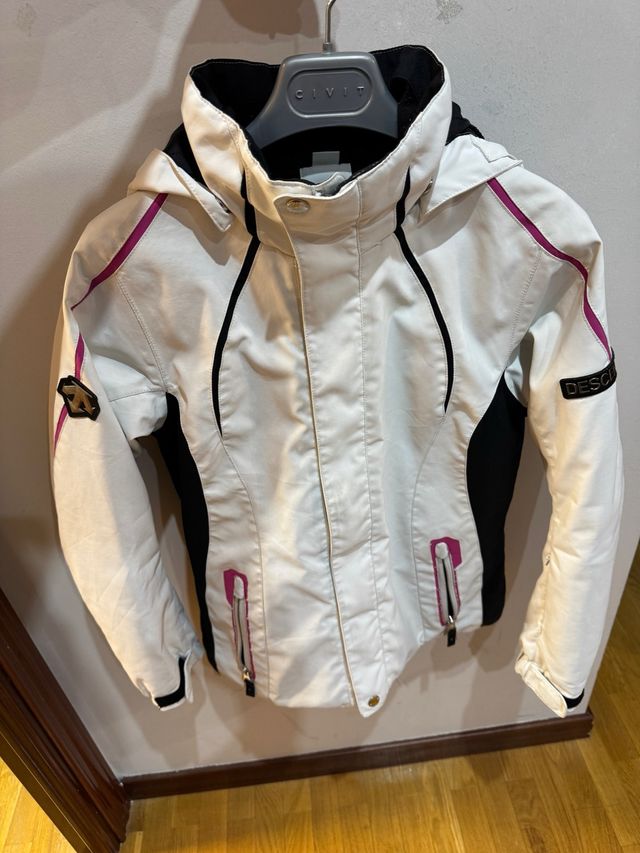 Chaqueta Esquí Descente Junior Blanca