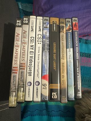 LOTE JUEGOS PARA ORDENADOR PC