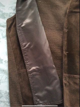 Chaleco de Piel Natural corte Vintage