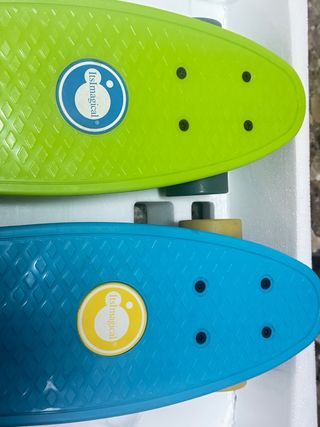 2 Monopatines Imaginarium (Verde y Azul)