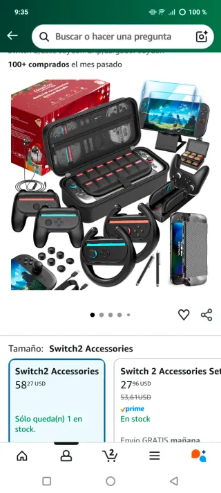 Accesorios Nintendo Switch
