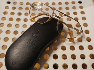 Gafas vintage 18K LORIS AZZARO CON ESTUCHE RAYBAN