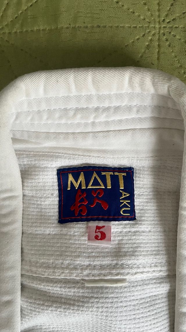 Kimono Aikido Adulto Blanco MATT AKU