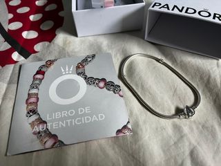 Pulsera Pandora Plata y Cierre de Avengers
