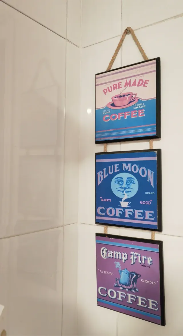 Cuadro Decorativo Café Vintage