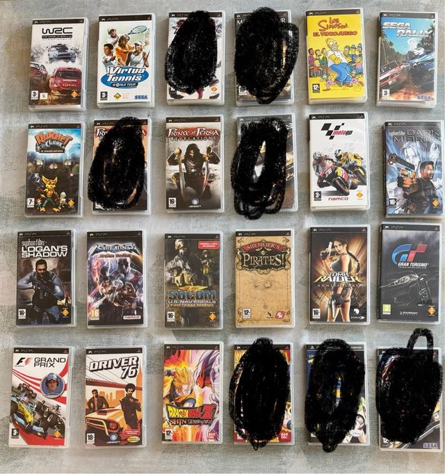 Lote de jogos PSP