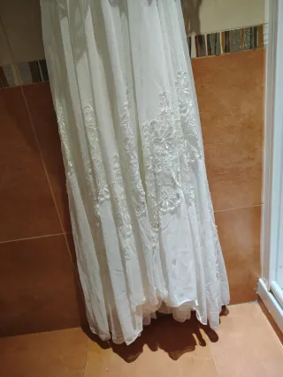 Vestido de Novia Blanco Encaje