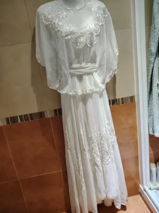 Vestido de Novia Blanco Encaje