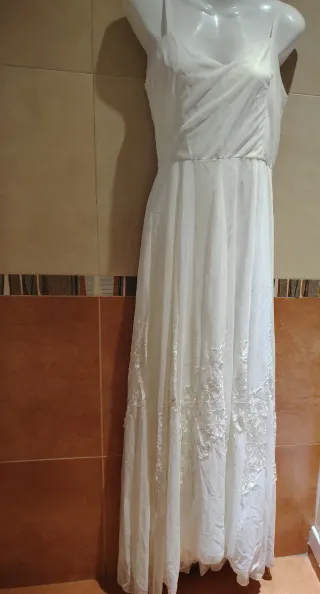 Vestido de Novia Blanco Encaje