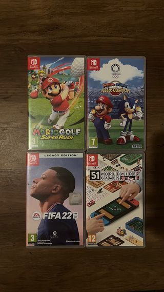 Giochi Nintendo Switch: Mario Golf, FIFA 22...