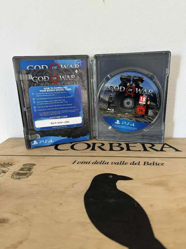 God of War PS4 steelbook