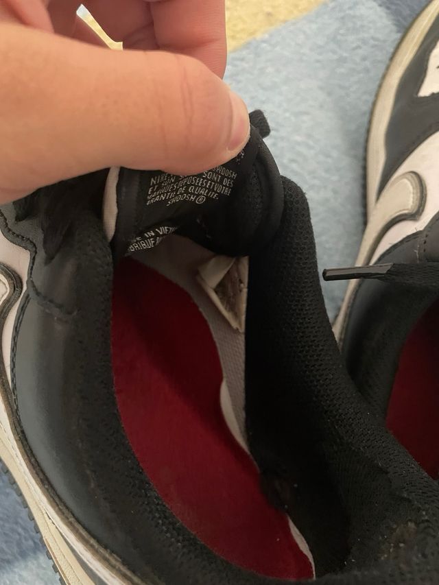 Nike Air Force 1 Blancas y Negras Talla 41,5