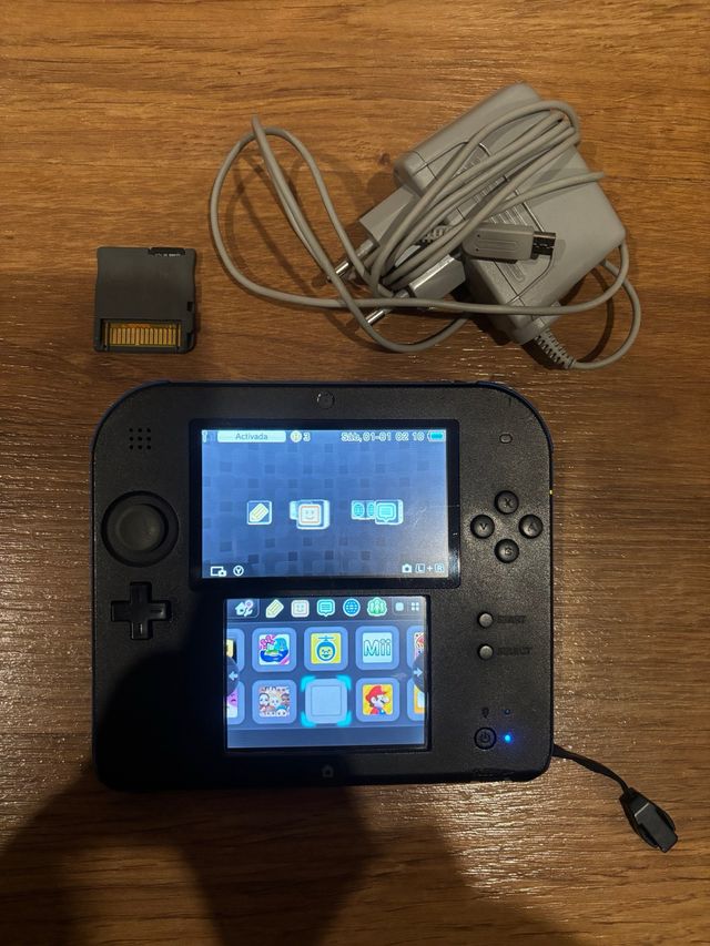 Nintendo 2DS Negra y Azul