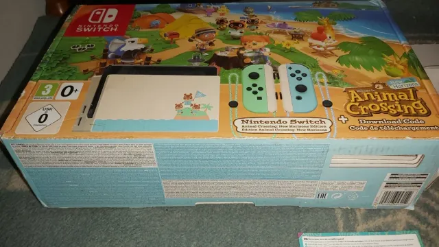 Caja vacía Nintendo Switch Animal Crossing